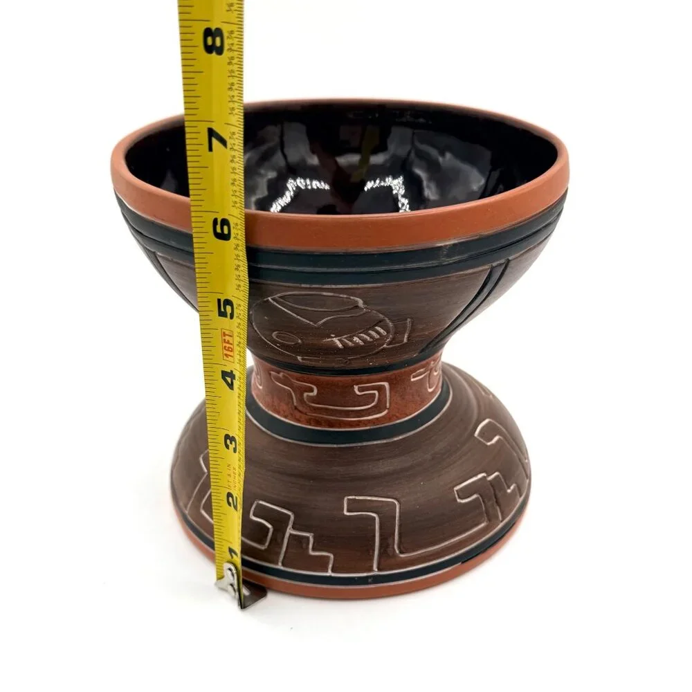 Mexican Terracotta Pottery Vase 6